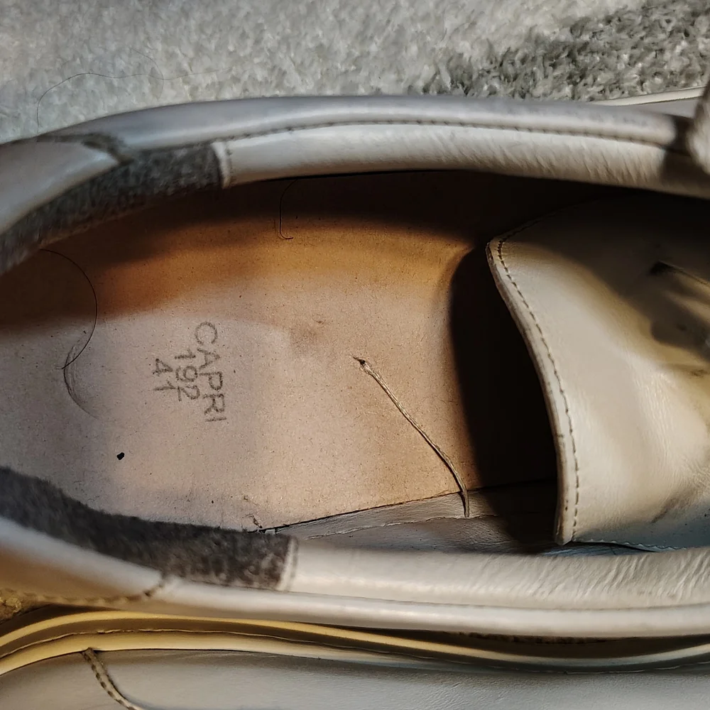 KOIO White Leather Men's Sneakers - Picture 3 of 5